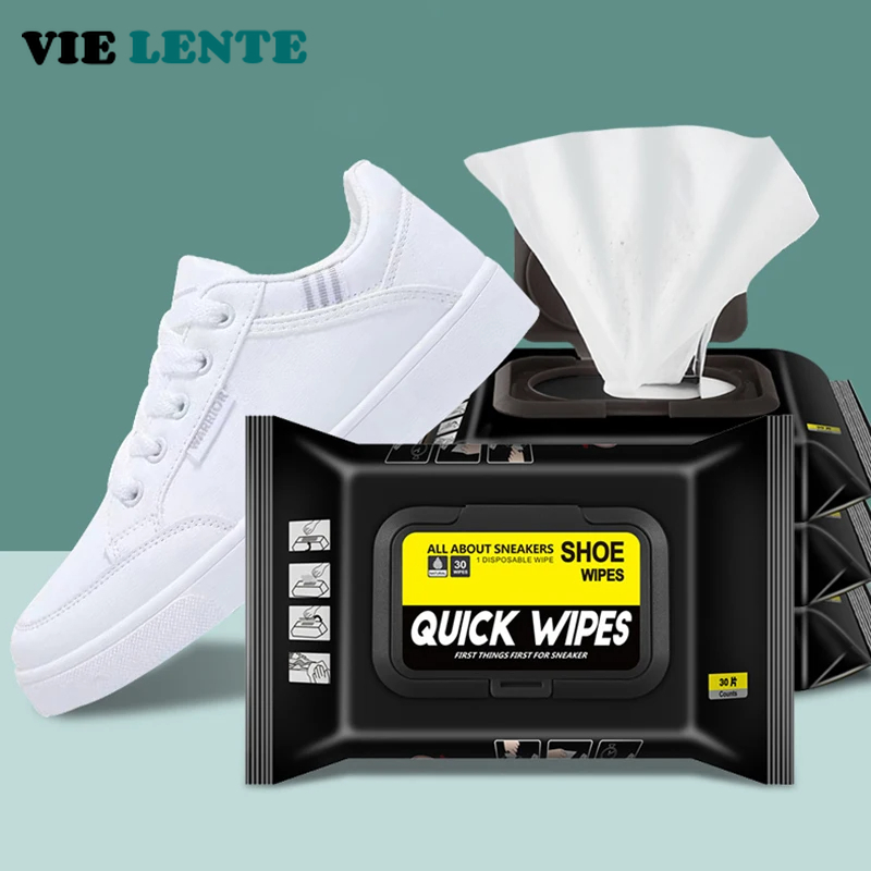 Care For Sneaker - 12 pçs/30 pçs sapatos descartáveis toalhetes